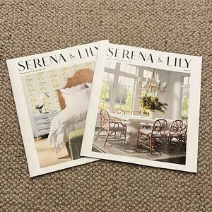 🎁 2 Serena & Lily Catalogs - available as a FREE Gift w/ Purchase! NWT